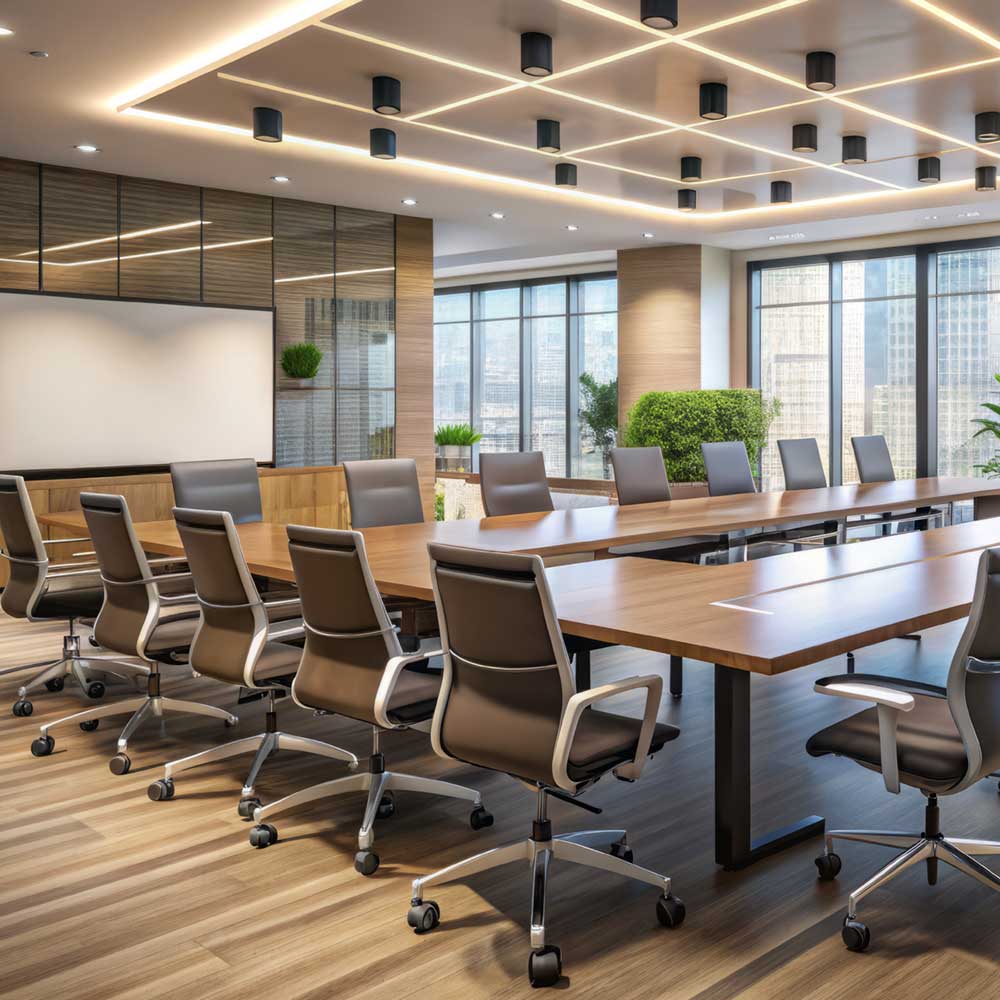 Custom audio video installation in a Vancouver office